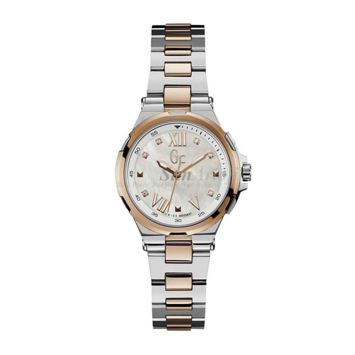 Jam Tangan Guess Collection Gc Structura Lady Metal Mini Y33104L1 12PM Watch