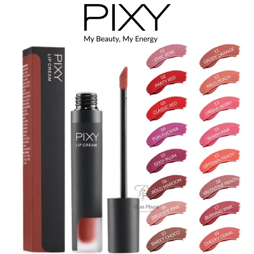 Pixy Lip Cream Matte 4 gram Lipcream 18 WARNA