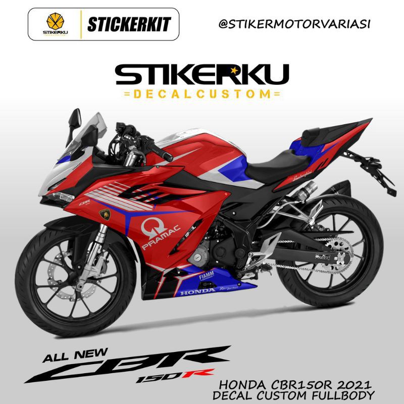decal CBR150 2021/ decal CBR150 /stiker motor CBR150 2021
