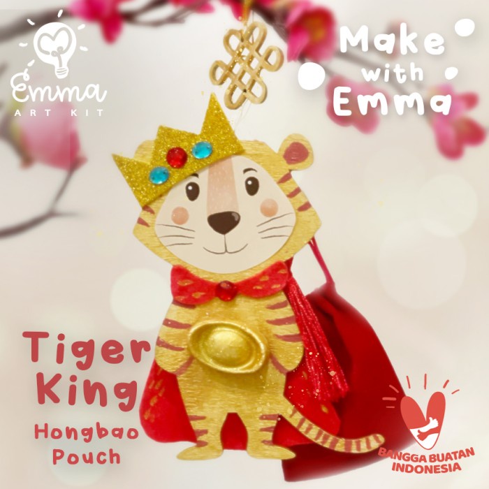 

Produk Terbaru Tiger King Angpao Pouch Money Chinese New Year Imlek By Emma Art Kit