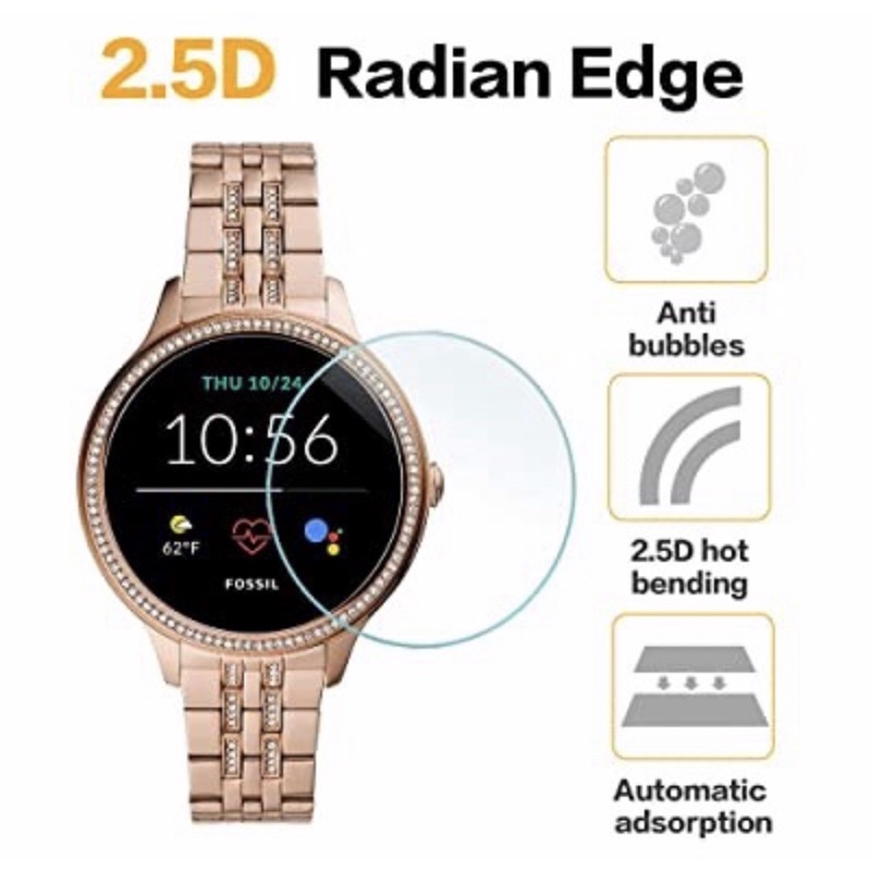 Tempered Glass FOSIL Gen 5E Anti Gores Screen Guard Kaca
