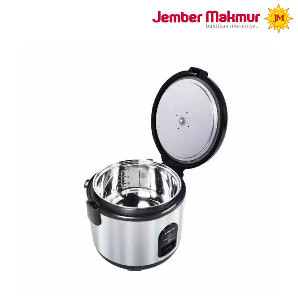 Sanken Rice Cooker 1.2 Liter SJ-150 Hitam Magic Com warna hitam stainless