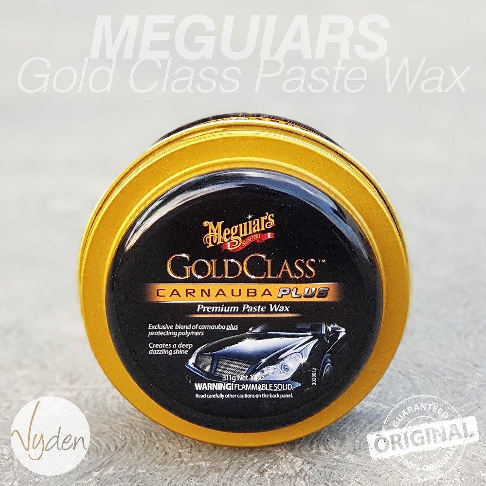 MEGUIARS Gold Class Paste Wax Carnauba Plus Premium 20 Gram ECER Efek Daun Talas Deep Gloss MURAH