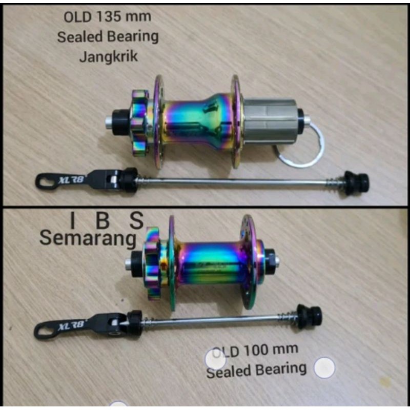 Hub Freehub XLR8 Rainbow Sealed Bearing . hub Free hub Pelangi Suara jangkrik Sixbolt Sealed Bearing