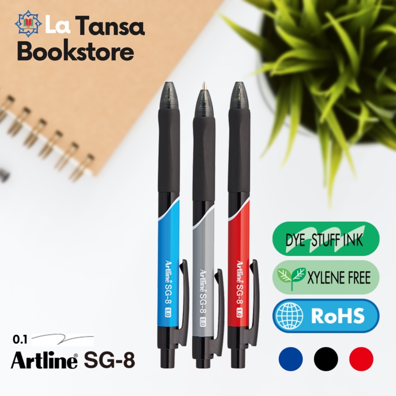 

PEN ARTLINE EGB-SG8810 1.0 (RETRACTABLE BALLPOINT PEN)