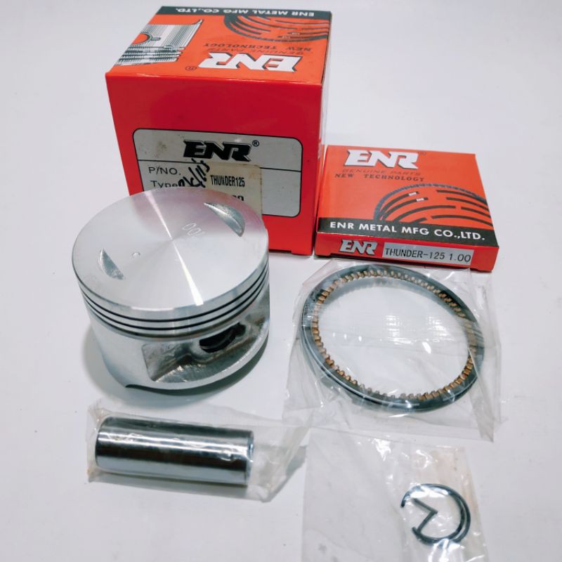 Piston Kit ENR Suzuki Thunder 125 OriginaL Pen 14mm STD 0.50 1.00 1.25-1.00