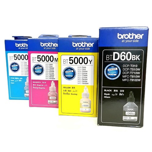 Tinta Brother BT D60 BT5000 FOR DCP-T310, DCP-T510W, DCP-T710, DCP-T81 Original