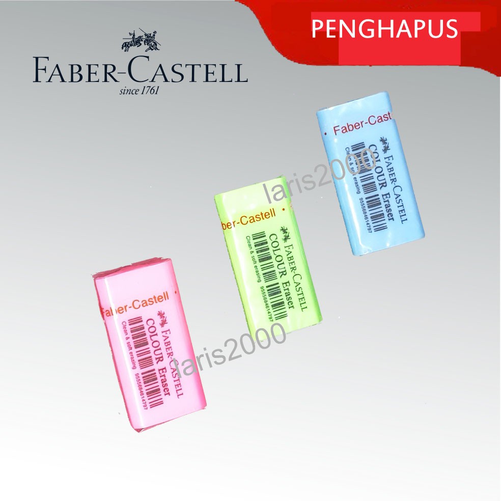 

Penghapus Faber Castell warna