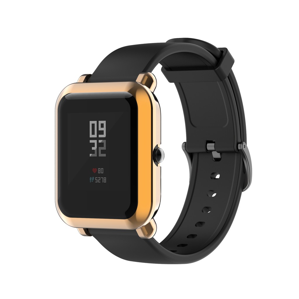 Huami Amazfit Bip U / Bip U Pro / Bip S / Bip S Lite / Bip 1S / Bip Lite plating full tpu case clear slim cover casing For Xiaomi Amazfit Bip Lite 1S U pro accessories