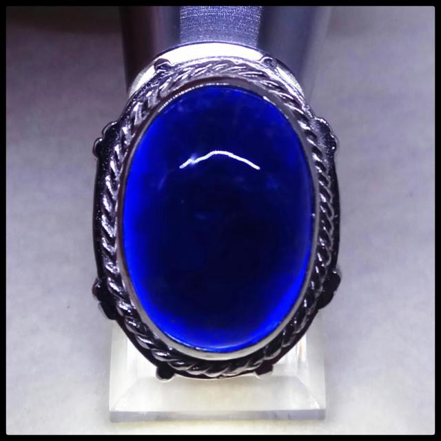 CINCIN BATU AKIK NATURAL PIRUS PINGLON / SODALITE SUPER PREMIUM BIG SIZE !!!