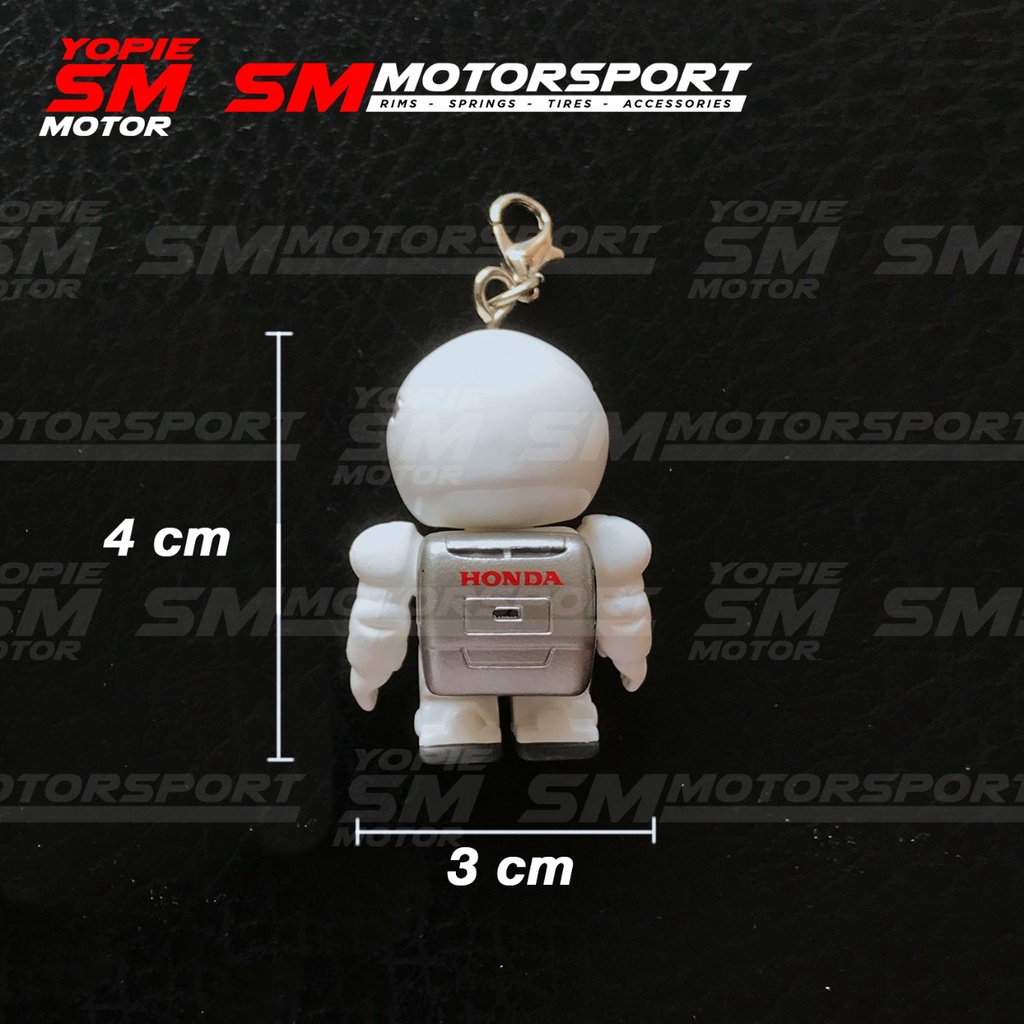 Keychain Gantungan Kunci Honda Asimo JDM Tali Lanyard