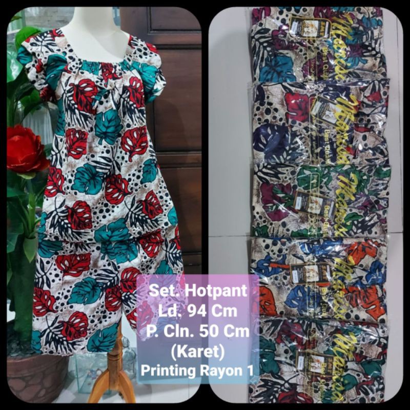 Setelan Hotpant Ori Marisa SMT