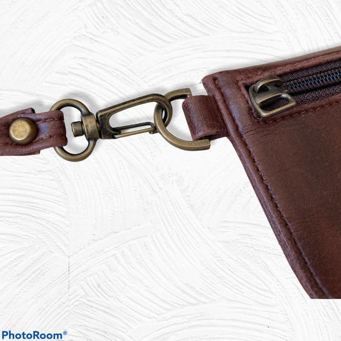 Nikmati Sako Wallet Kulit Premium Unisex Hanging Wallet/01 Bergaransi