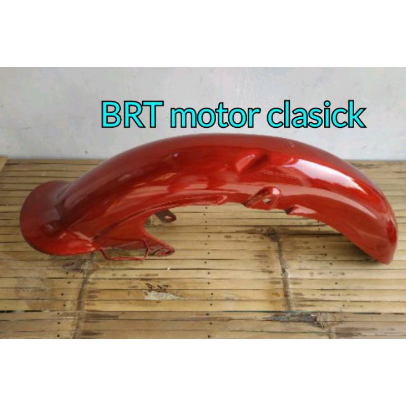 selebor depan C70 spakbor depan C70 slebor depan c70 merah marun