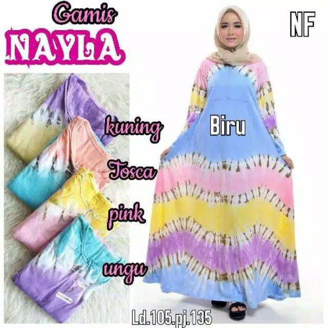 gamis nayla/gamis kaos/gamis kaos combat