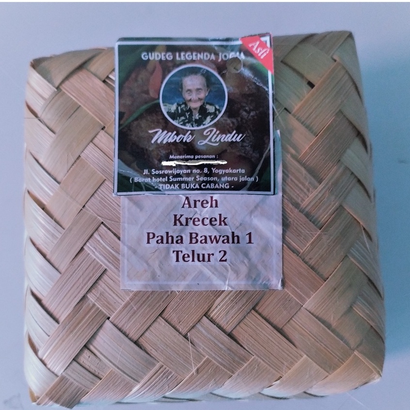 GUDEG MBAH LINDU FROZEN PAKET 2 MAKANAN KHAS JOGJA LEGENDARIS