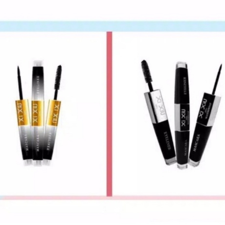 (BOSS) Xi Xiu 2in1 Mascara &amp; Eyeliner 2 x 4gr Divine gold &amp; black