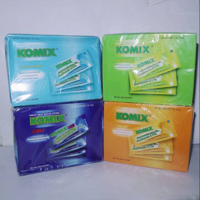 Komix Obat Batuk 1 SACHET @ 7ml