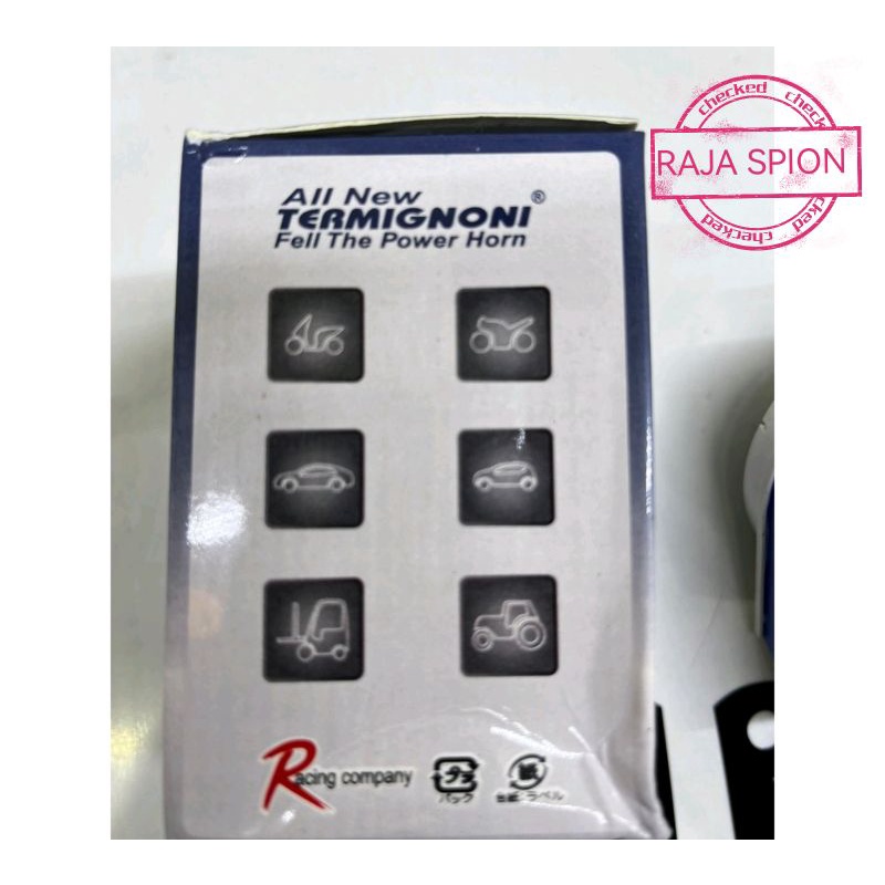 klakson single keong mini termignoni/klakson keong single import/klakson keong kecil