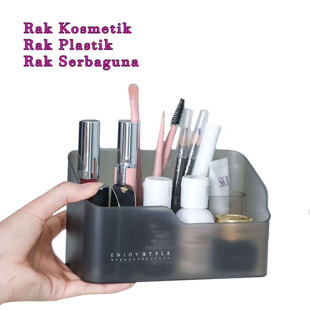 Rak Plastik * Rak Kosmetik  * Rak Serbaguna * Uk 16.5x8.5cm