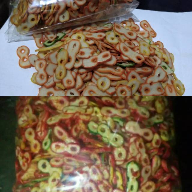 

Kerupuk mentah angka delapan(8) 500gr