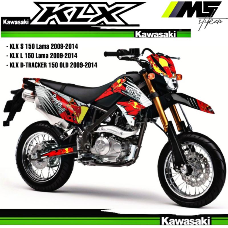 Decal Sticker Striping Variasi Fullbody KLX 150 Lama 2009-2014 - Decal KLX L Lama - Decal KLX S Lama