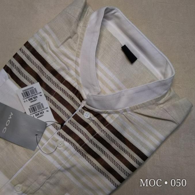 MOC - Baju Koko Lengan Panjang Pria - Slimfit n Reguler