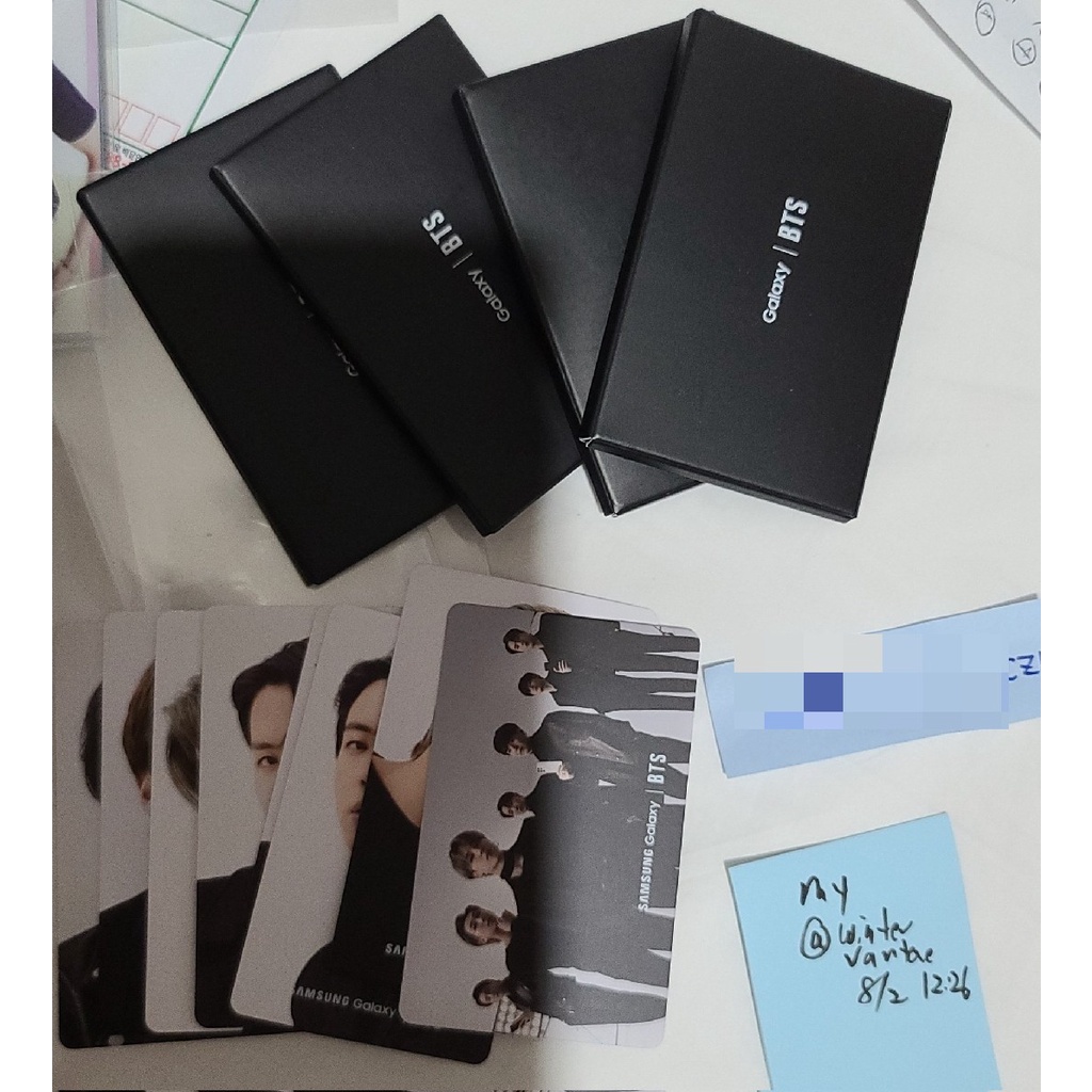 OFFICIAL SAMSUNG LATIN BTS PHOTOCARD PC PART 2