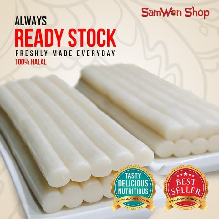 

Promo Terbatas - Samwon Tteokbokki / Tokpoki Only 500 Gram / topoki