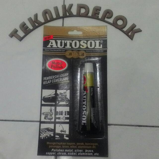 

Autosol metal polish 15 gram lem logam lem perak