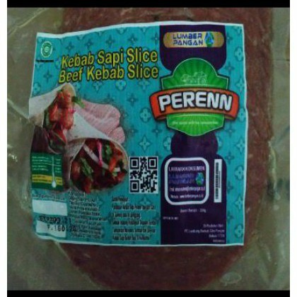 

Perenn daging kebab slice/potongan, isi 10.