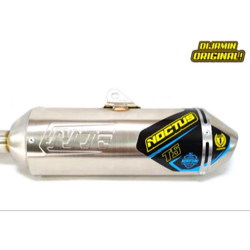 KNALPOT NORIFUMI NOCTUS T5 KLX 150 CRF 150 WR 155 KLX150 CRF150 WR155 STAINLESS ORIGINAL                                     not t3 n4 rv1 n4 shorty nf evo t1 xr1 xr 1 rocket4 rocket 4 torc toch tog toug jump-6
