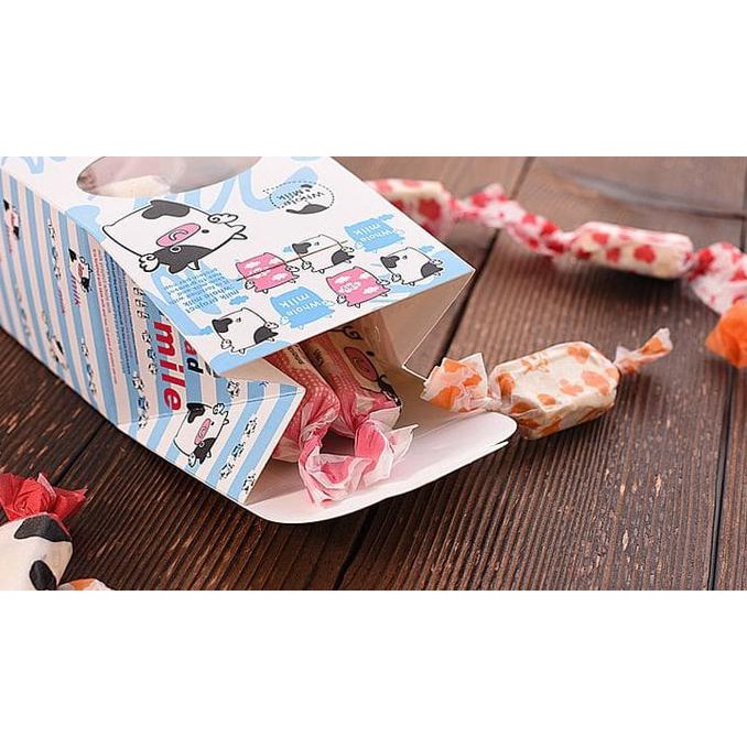 

Dus - Kardus - Kotak Kue - Cookies - Permen Nougat Milk Cute Blue Cow
