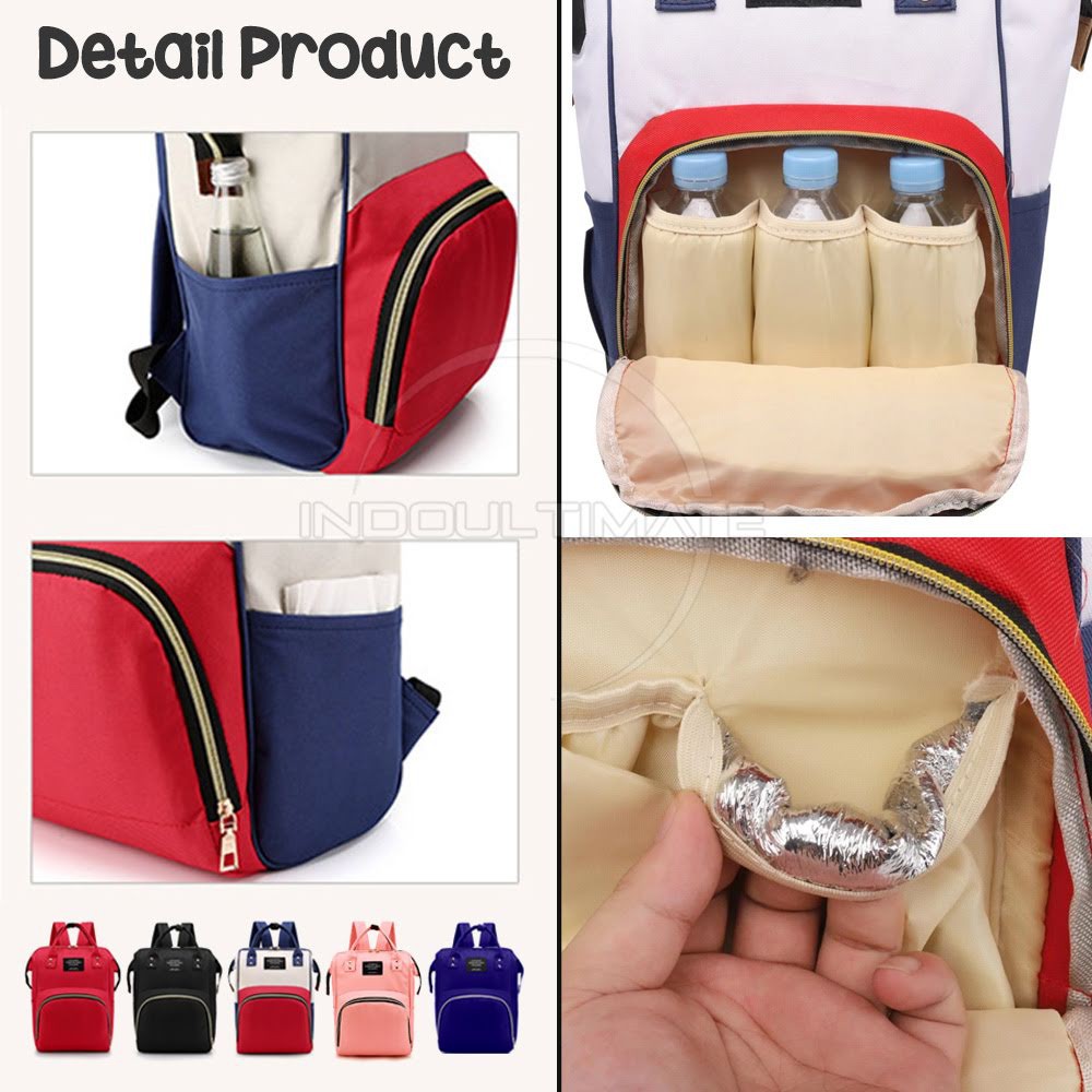 Tas Bayi Ransel Besar murah Tas Popok Bayi Tas Botol Susu Tas Perlengkapan Bayi NEWBORN CC-799 Tas Travelling Tas Ibu Tas Anak Bayi import waterproof