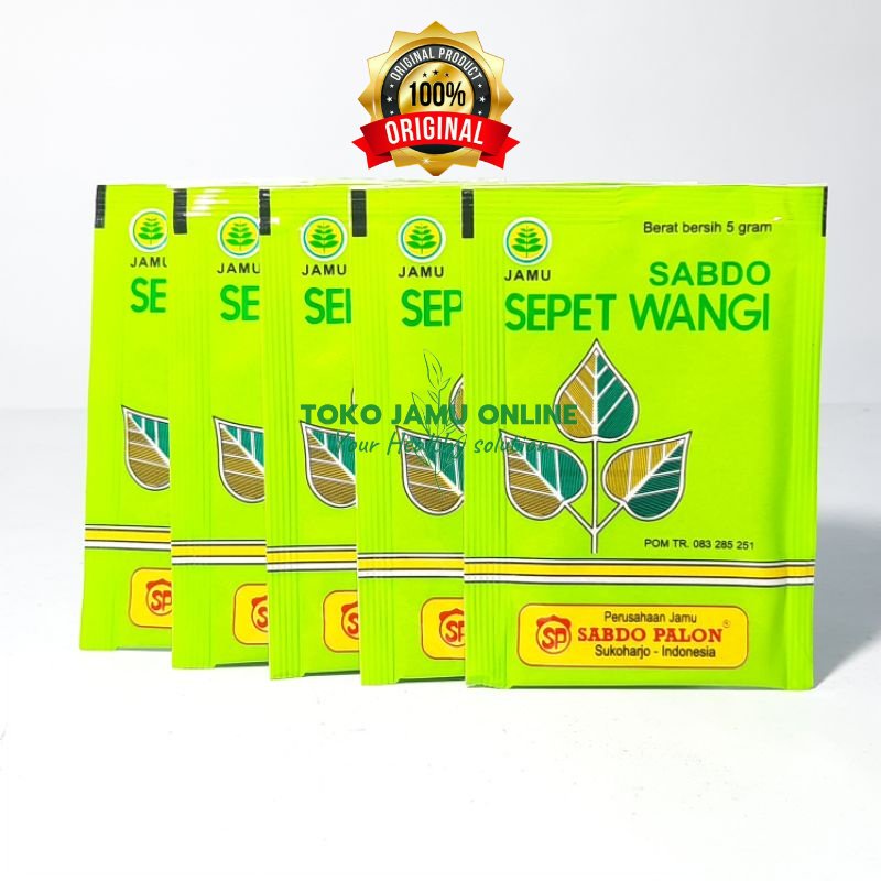 

Jamu Sepet Wangi Sabdo Palon - Mengurangi Lemak Tubuh (Isi 10 Sachet)