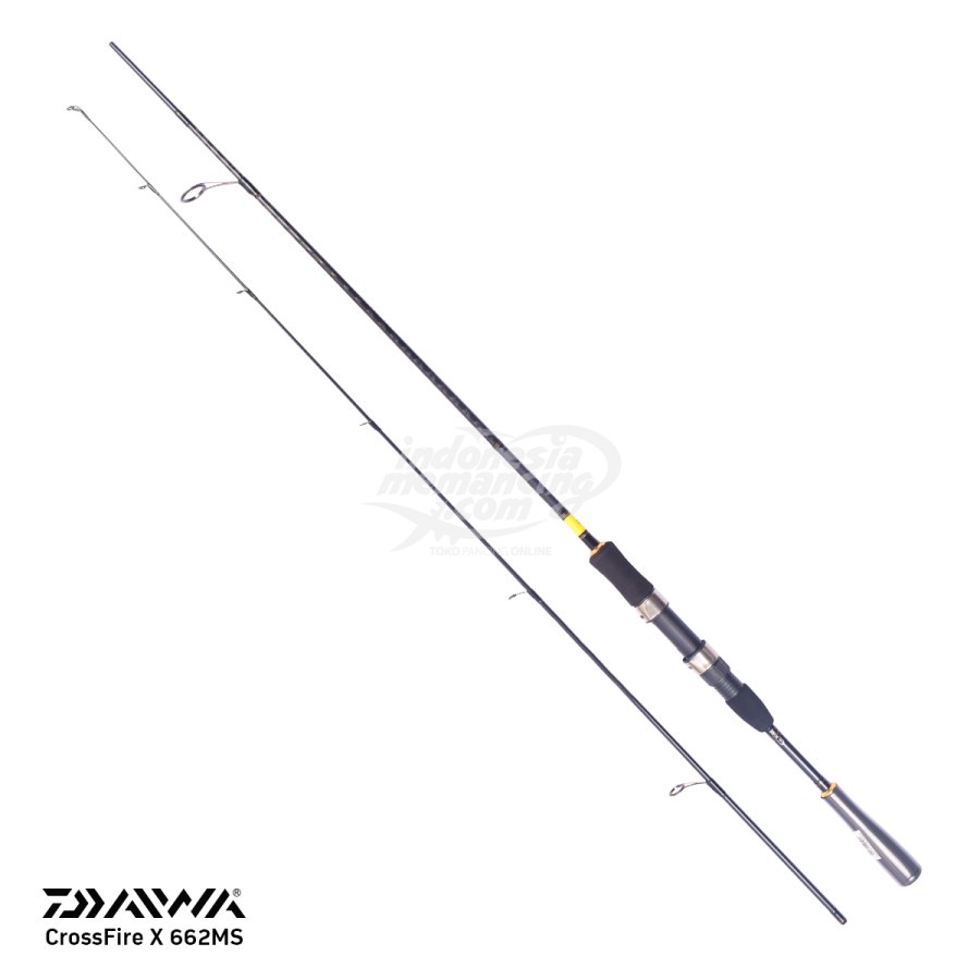 JORAN PANCING Daiwa CROSSFIRE X 662MS-SD 6-15lb - Sambung Dua - Spinning