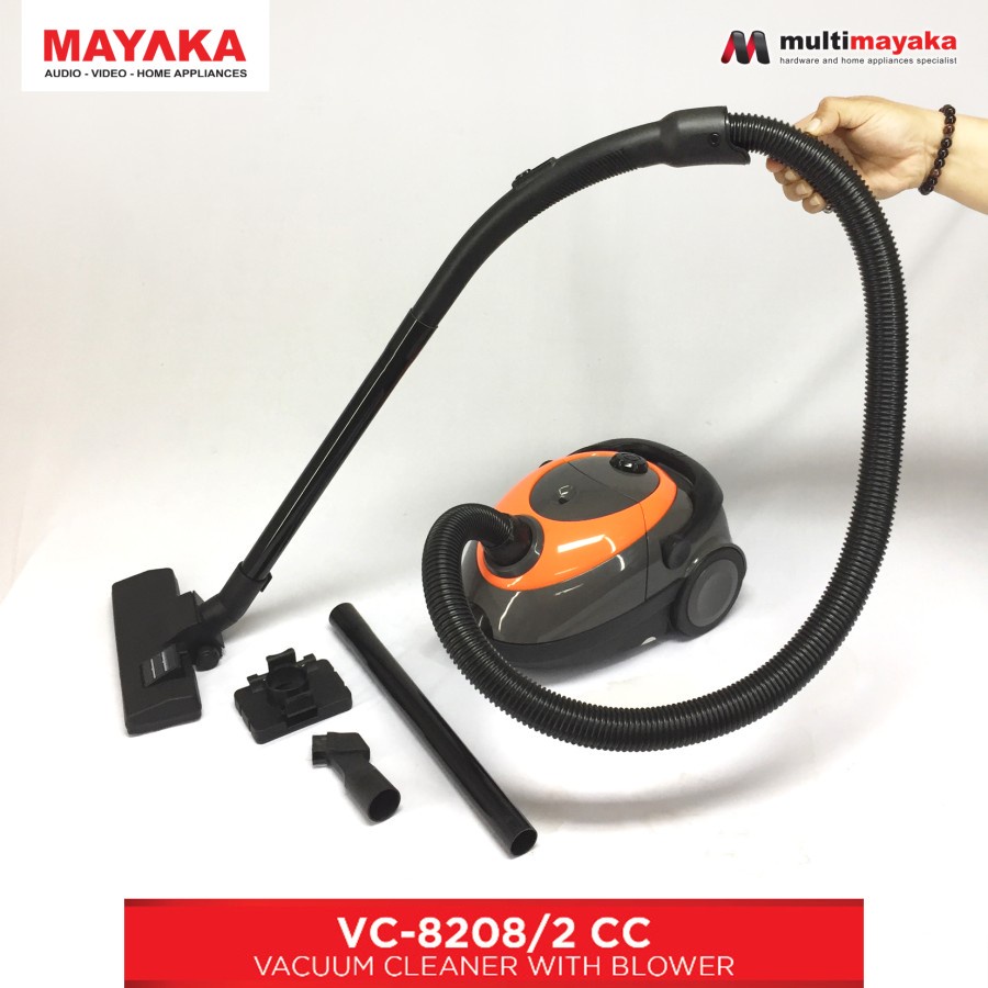 Vacuum Mayaka VC-8208/2 CC Cleaner with Blower Sedotan Kuat Dan Kapasitas GEDE