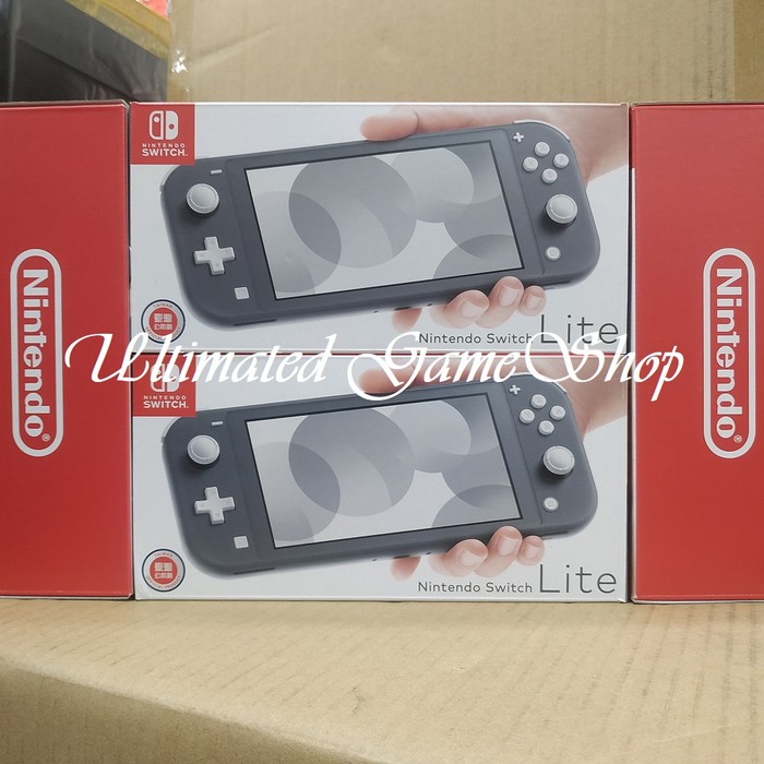 nintendo switch lite grey console