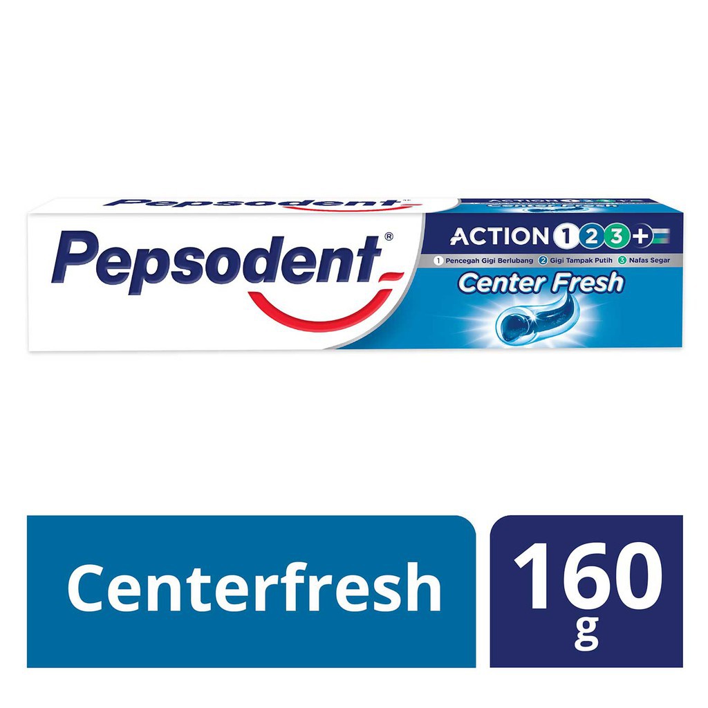 PEPSODENT PASTA GIGI CENTER FRESH 160GR/N007388