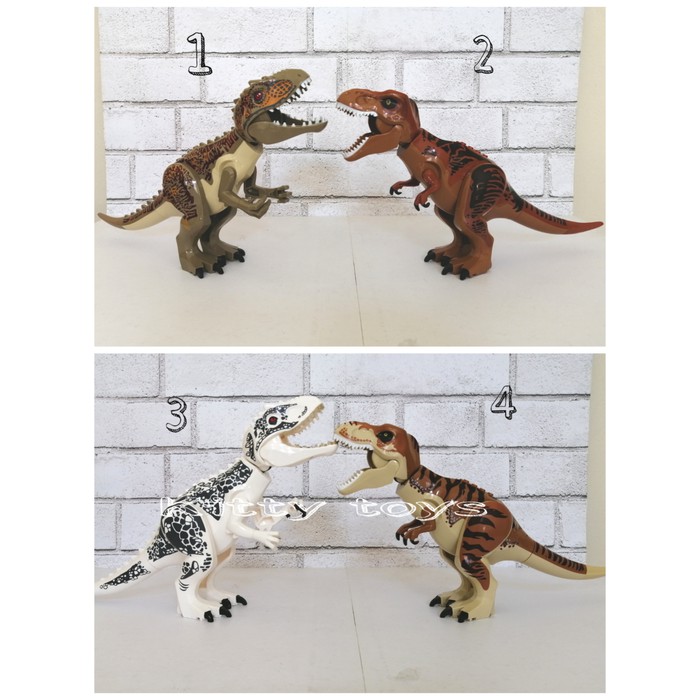 MAINAN ANAK LEGO DINOSAURUS JURASSIC WORLD PARK DINO TYRANOSAURUS TREX
