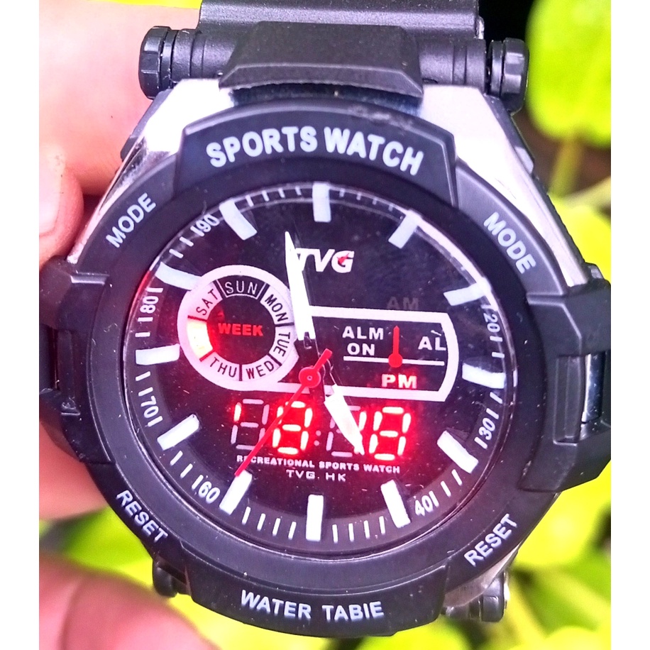 [Garansi 1 tahun ) Jam Tangan Double Time Pria Original | Jam Tangan TVG K801