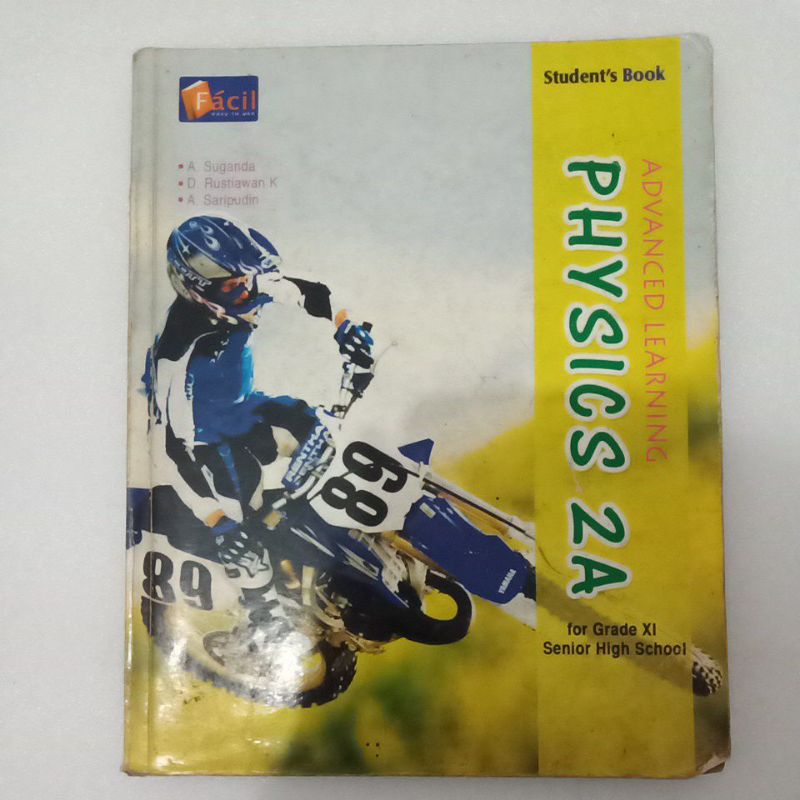 

[PRELOVED] BUKU FISIKA KELAS 11 SMA SEMESTER 1 PENERBIT FACIL