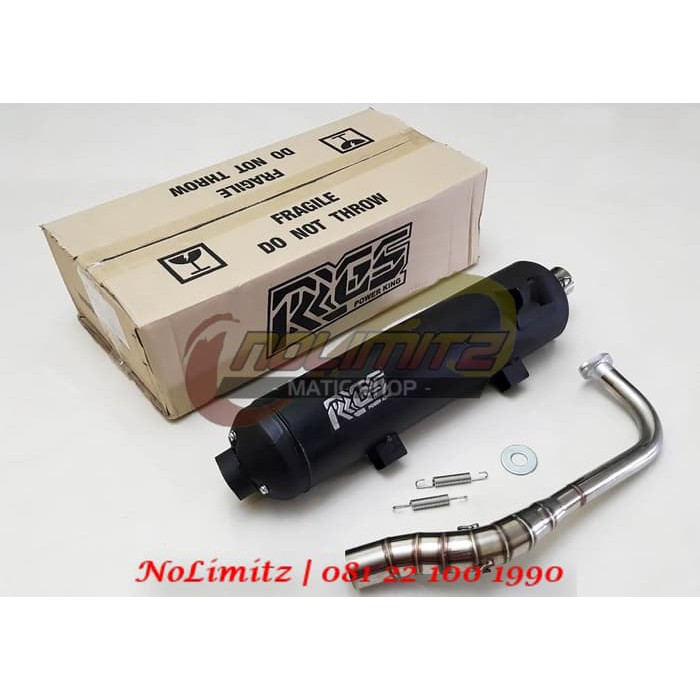 Knalpot Standar Racing Tsukigi RRGS Honda Vario 125 / 150 & PCX 150