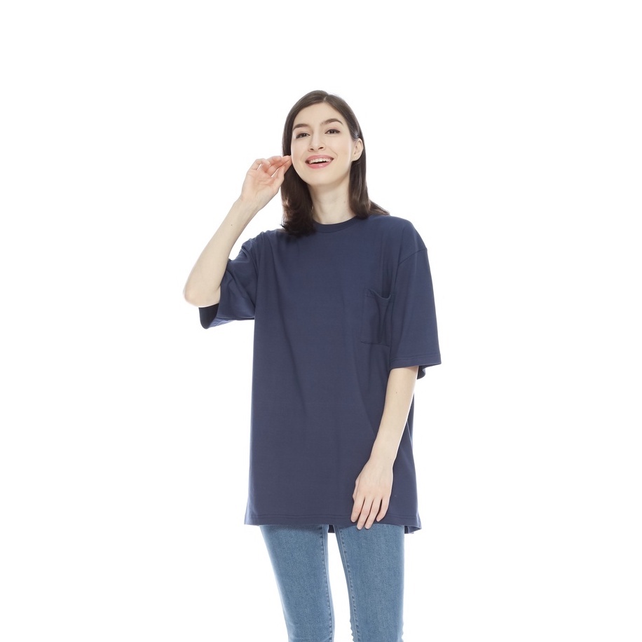 Kaos oversize pocket  (heavy cotton 16s)