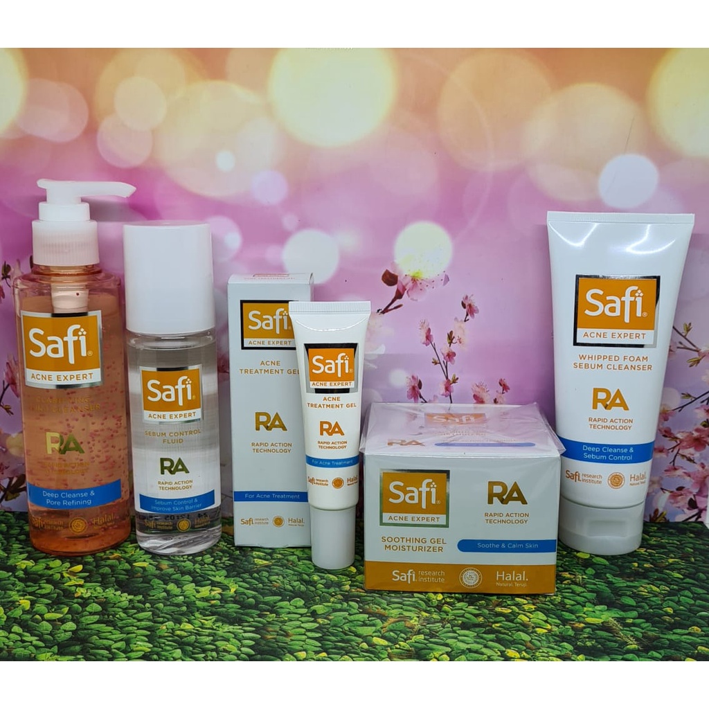 PAKET SAFI ACNE EXPERT  5in1 / SAFI EXPERT