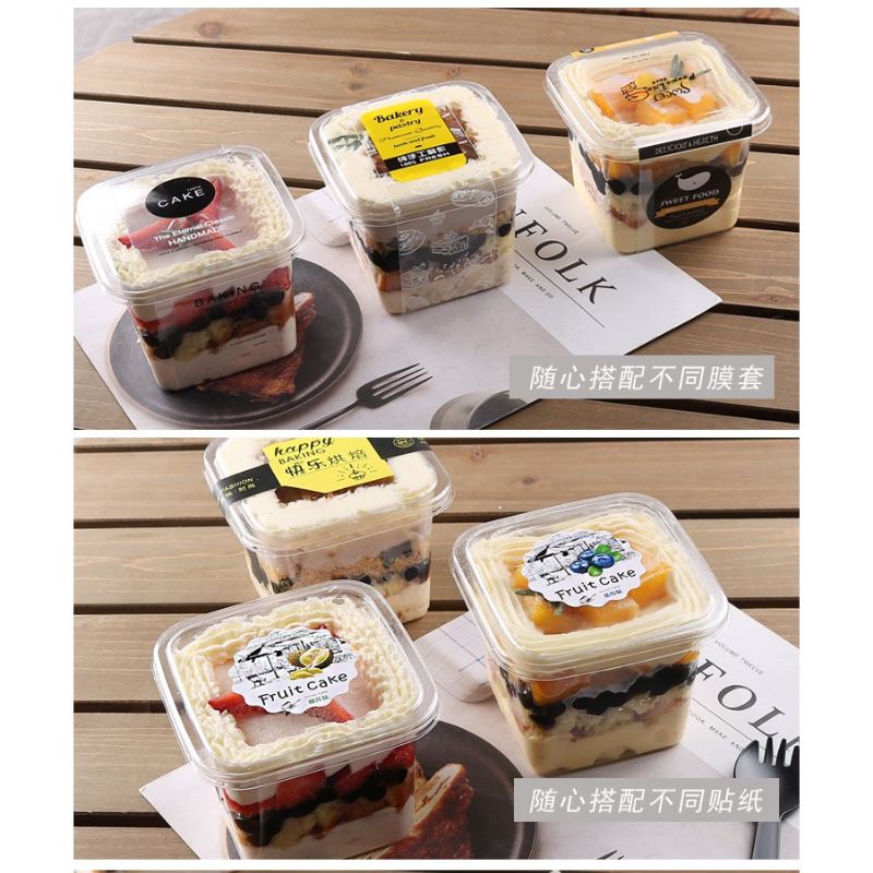 korean cake box isi 5 pcs - BENING