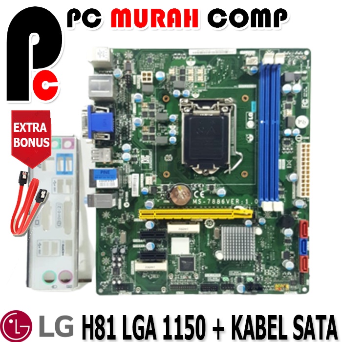 PROMO MAINBOARD LGA 1150 H81 LG