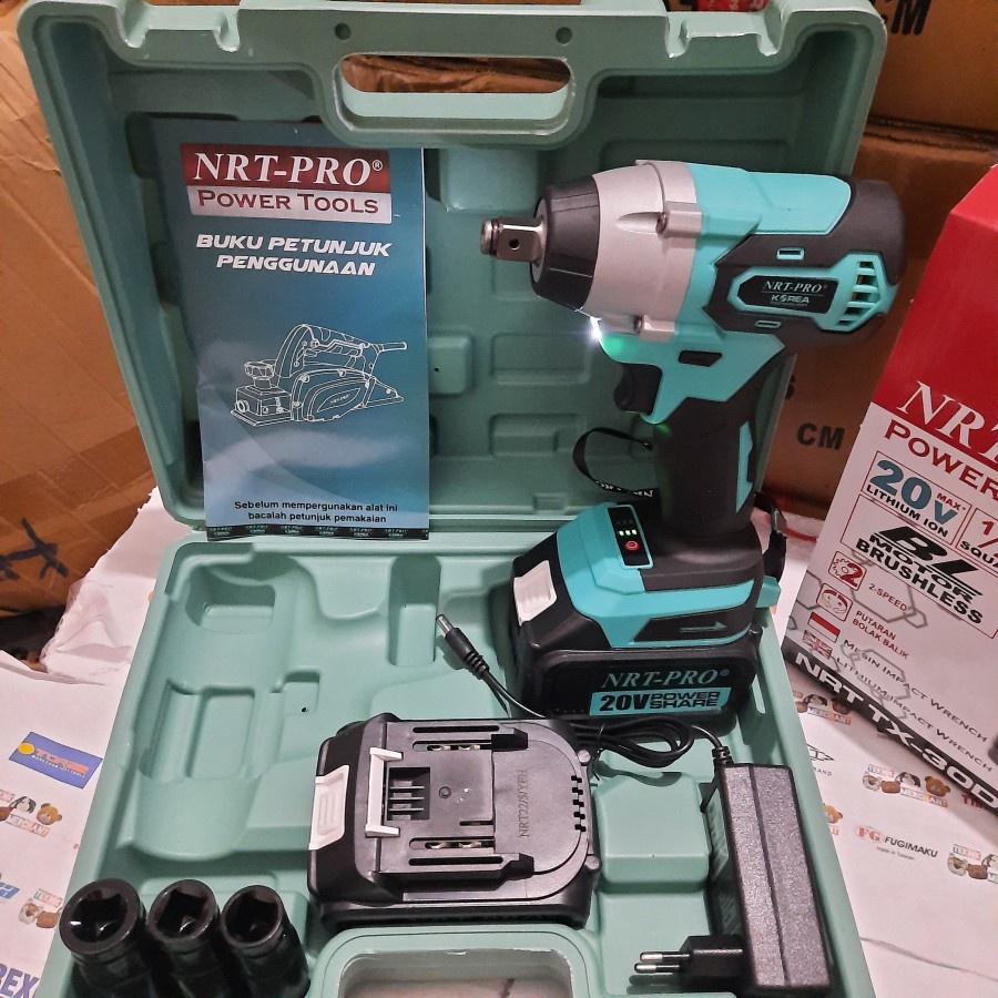 BOR CORDLESS IMPACT WRENCH BRUSHLESS NRT PRO TX30 DC / NRT PRO TX 30DC