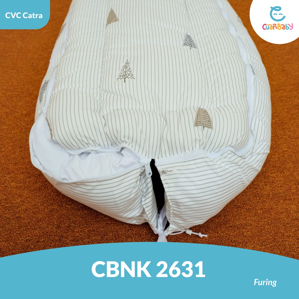 Kasur Bayi Kelambu Model Boat Motif White Cypress By Cuan Baby Perlengkapan Tidur Bayi Tempat Tidur Bayi CBNK ONLY FURING-7