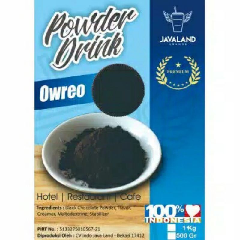 

Bubuk PREMIUM OWREO 1KG JAVALAND TERMURAH SURABAYA